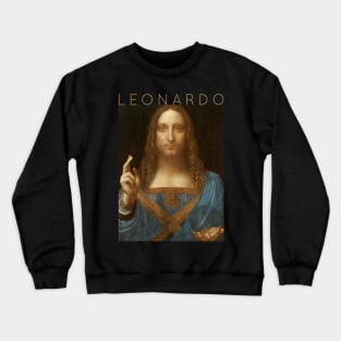 Leonardo da Vinci - Salvator Mundi Crewneck Sweatshirt